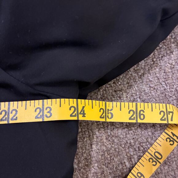 Calvin Klein Down Long Puffer Coat Womens Large High Collar Classic pockets - Picture 5 of 13